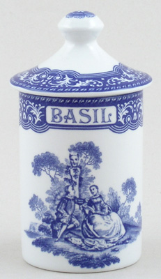 Spice Jar Basil Continental Views c1996